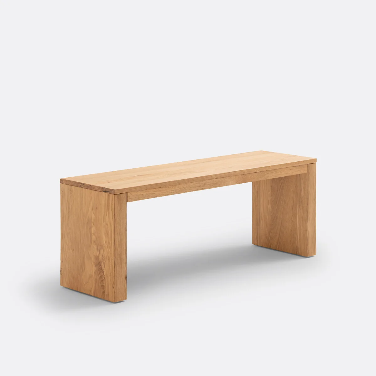 Vova Solid Oak 2-Seater Bench – image 2