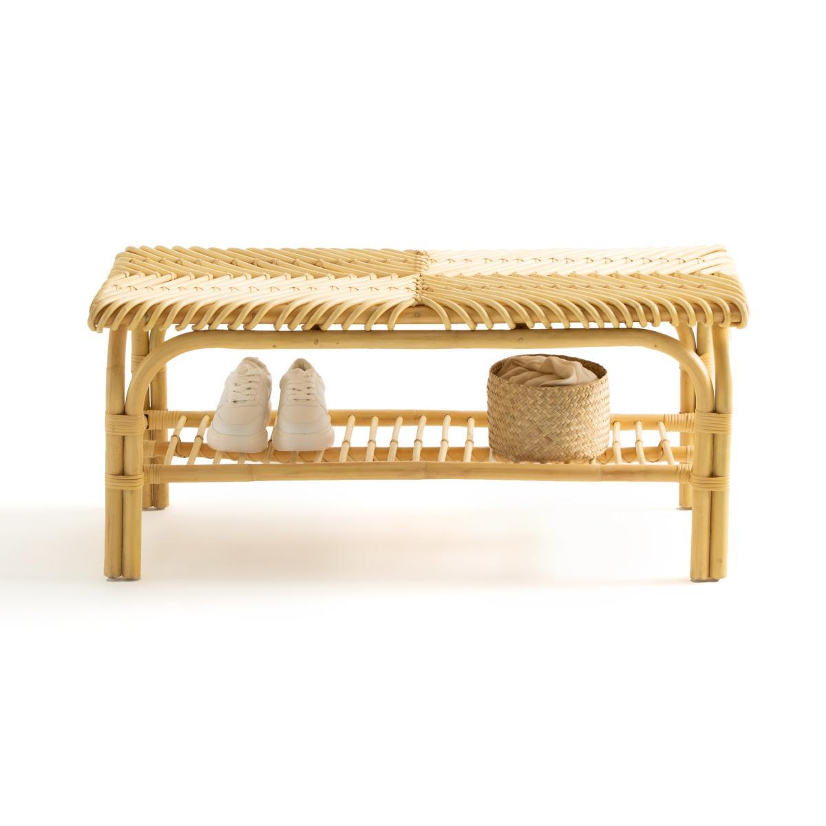 Malu Rattan Bench – image 3