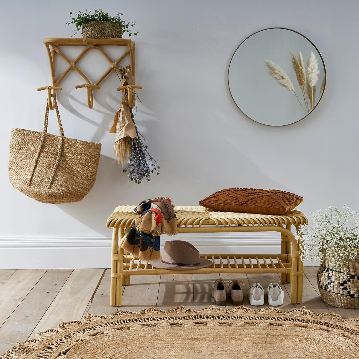Malu Rattan Bench – image 5