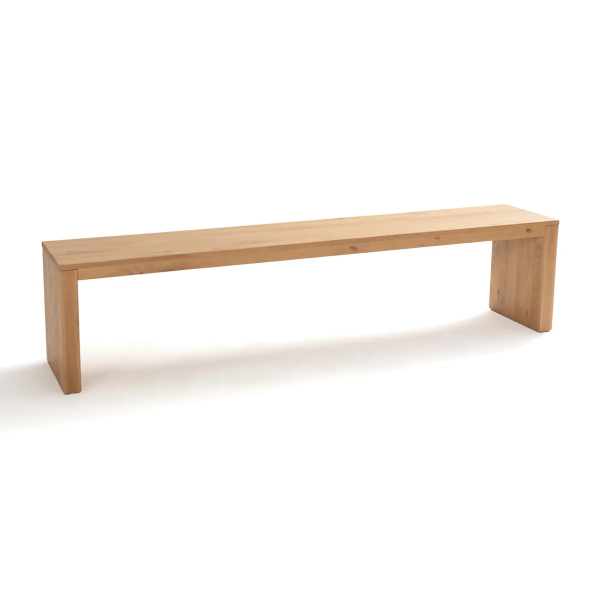 Vova Solid Oak Bench – image 1