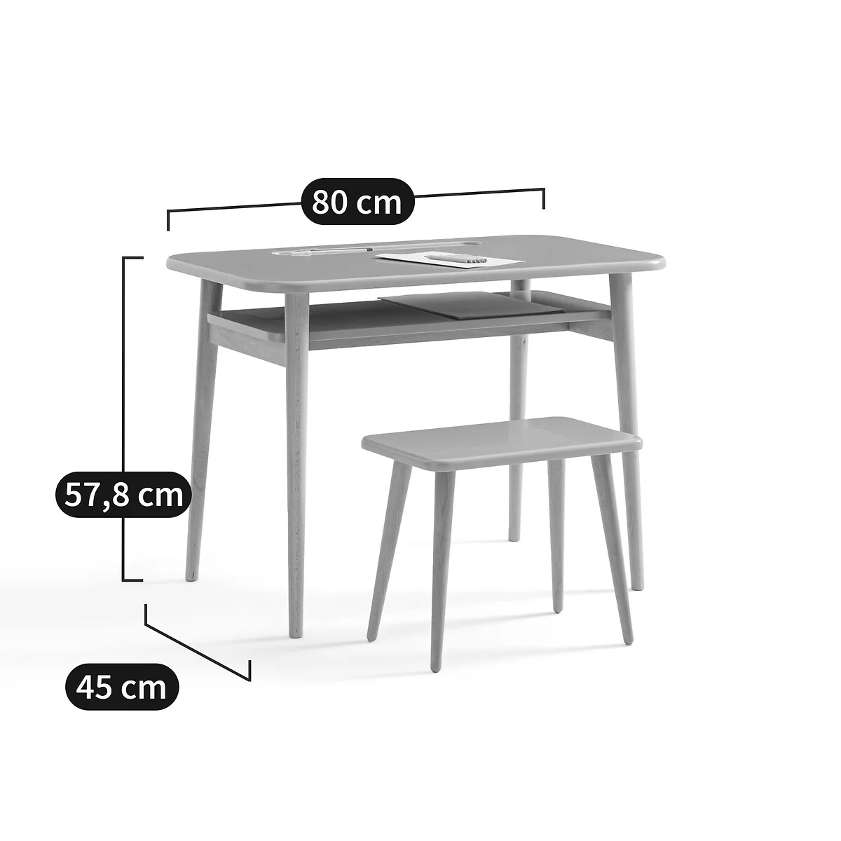Jimi Desk + School Bench – image 4