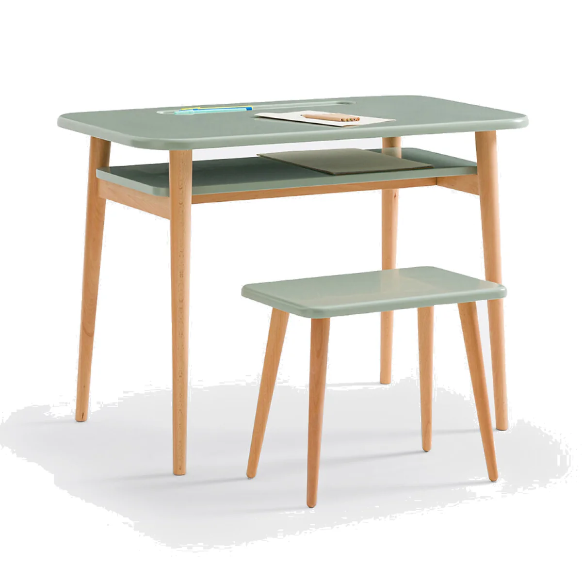 Jimi Desk + School Bench – image 1