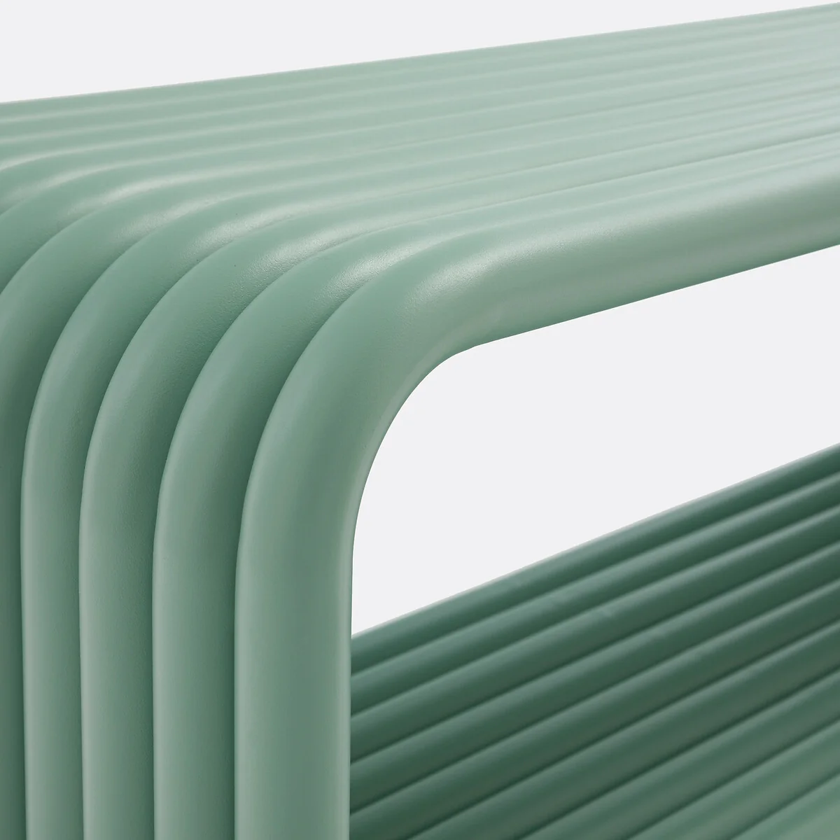 Steel Metal Cloakroom Bench, Tubi – image 6