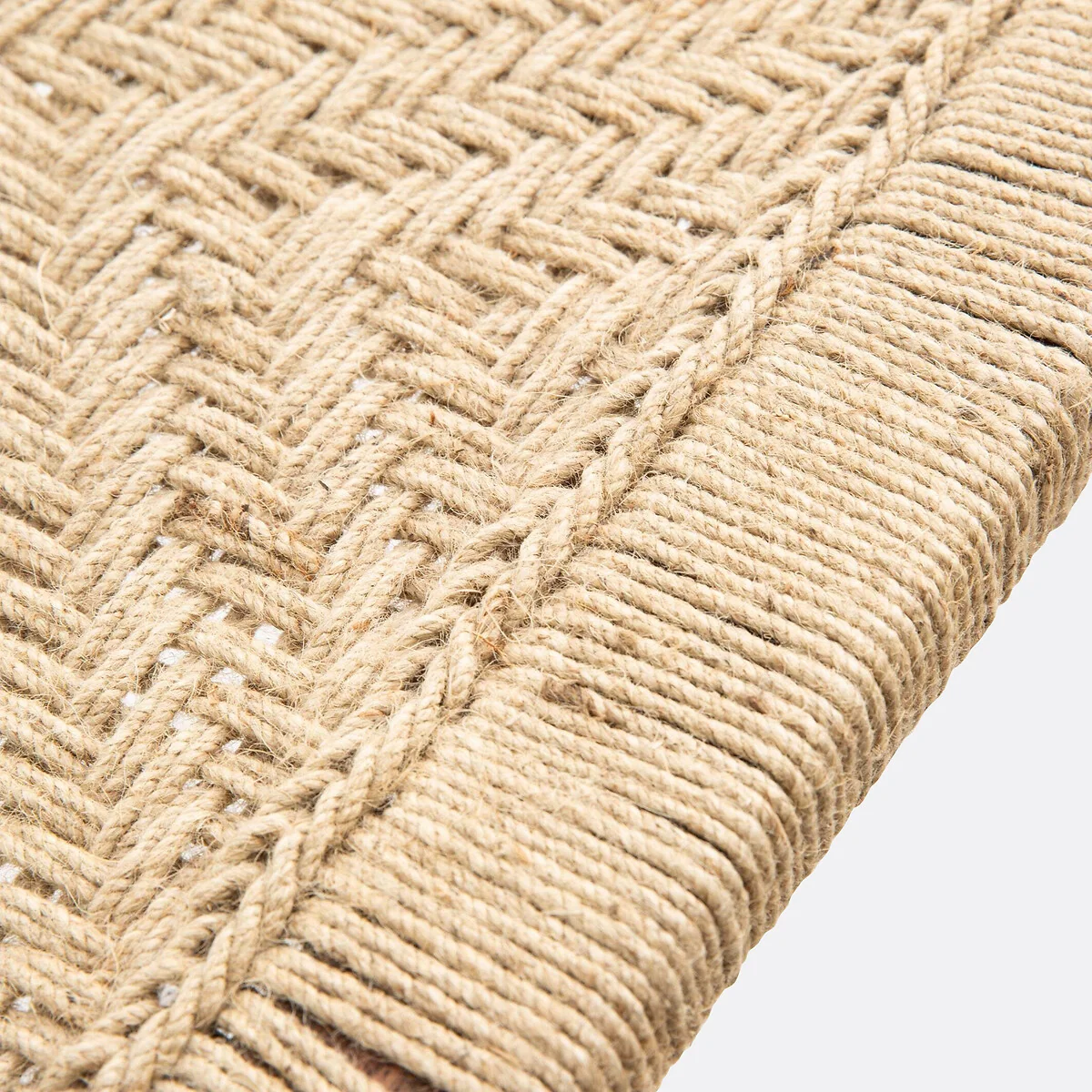 Adas Indian Style Bench in Mango Wood Rope – image 4