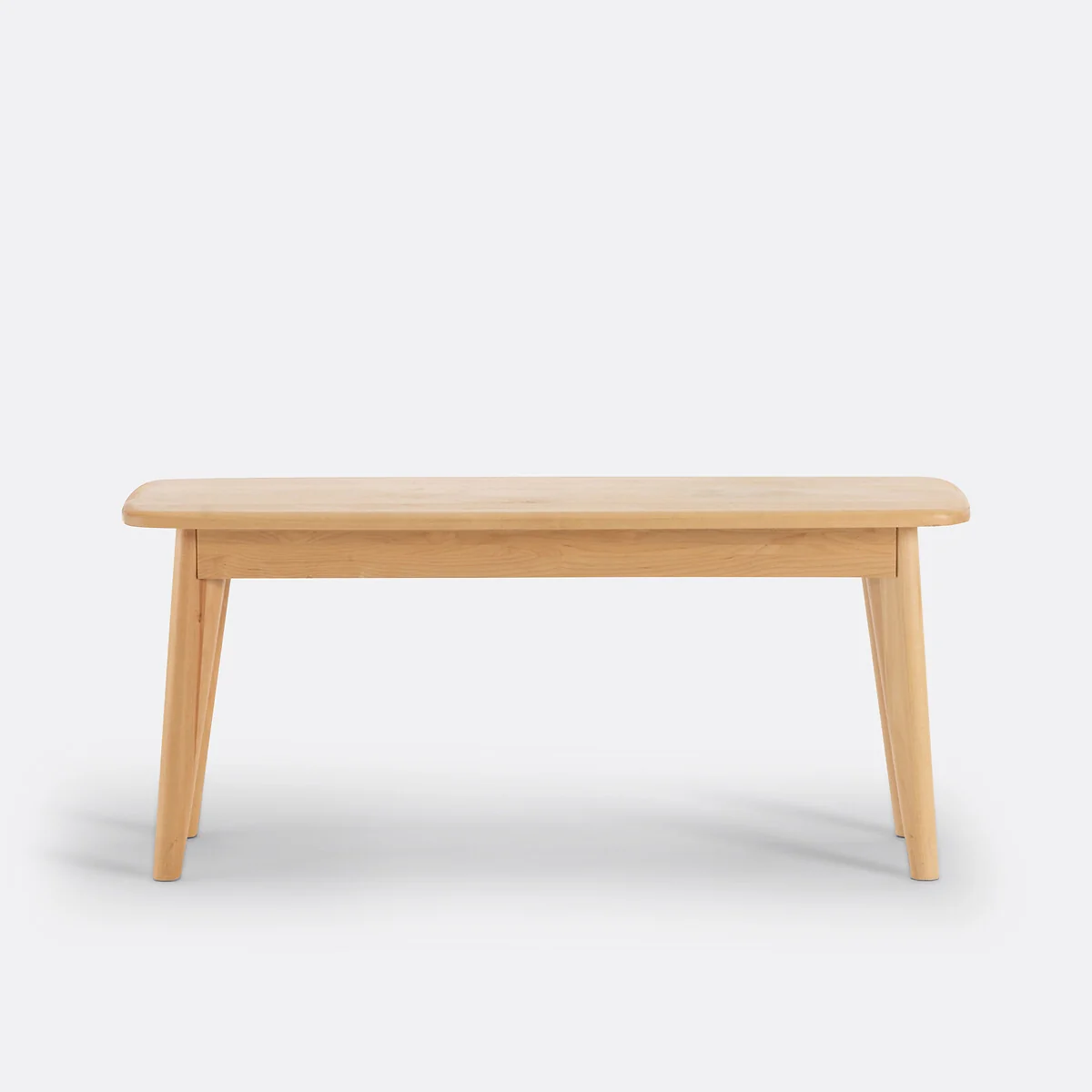 Miji Solid Birch Bench – image 2