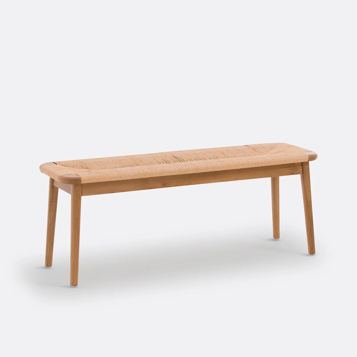 Pipo Oak & Rope Bench – image 2