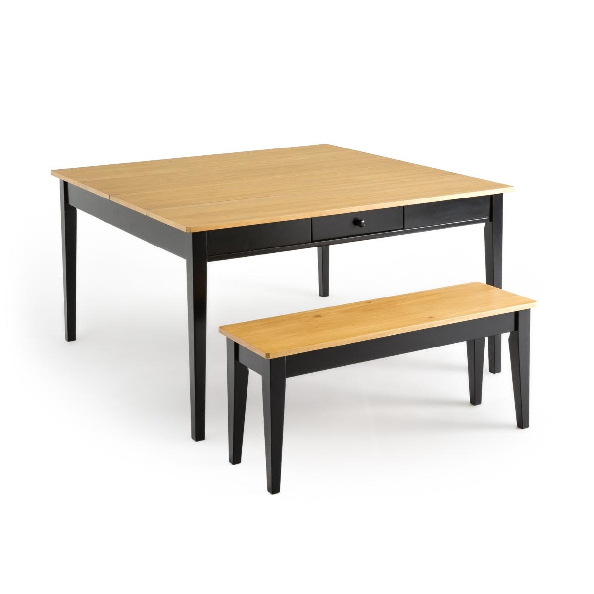 Alvina Solid Pine Bench, 2-Seater – image 4