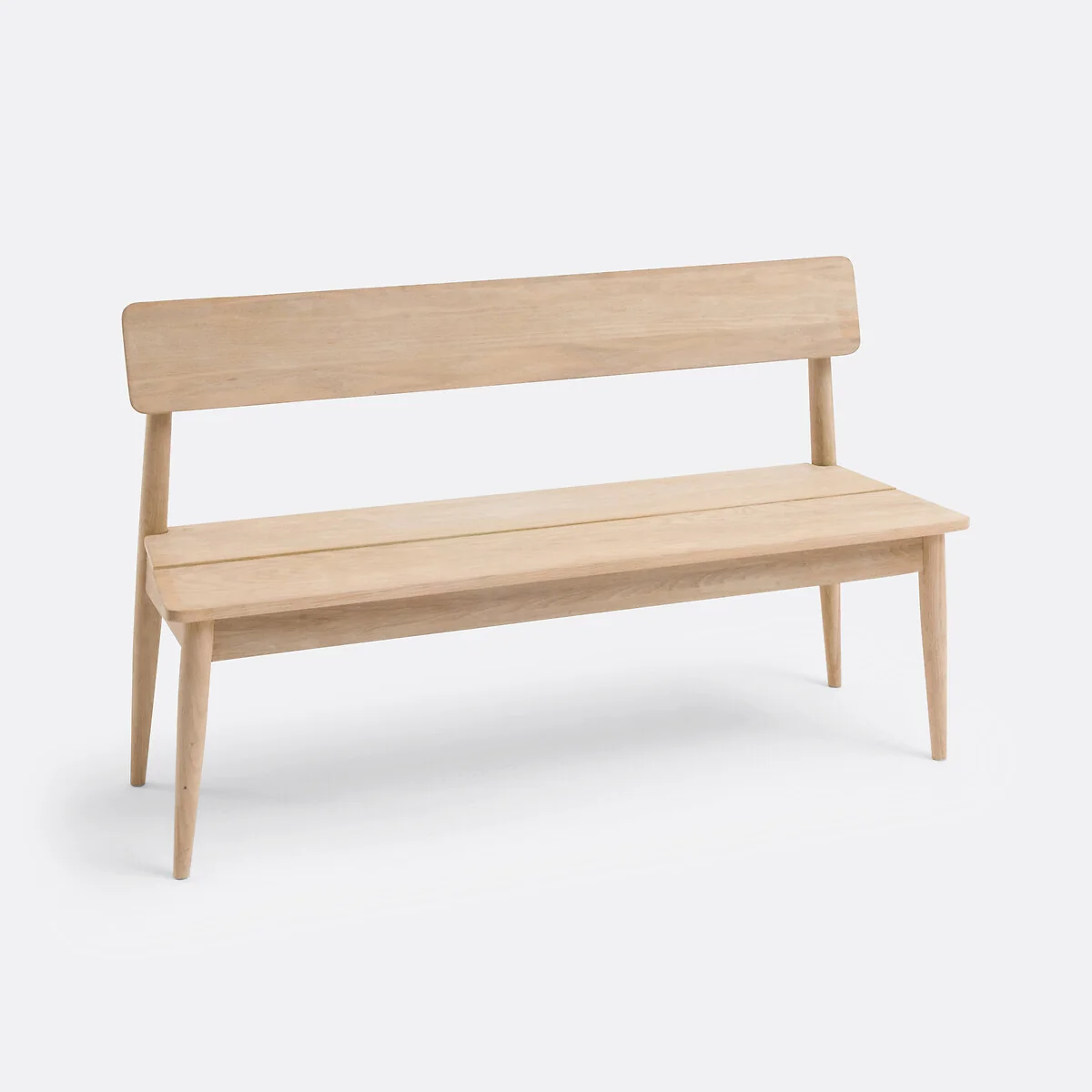 Natéo Solid Oak Bench – image 3