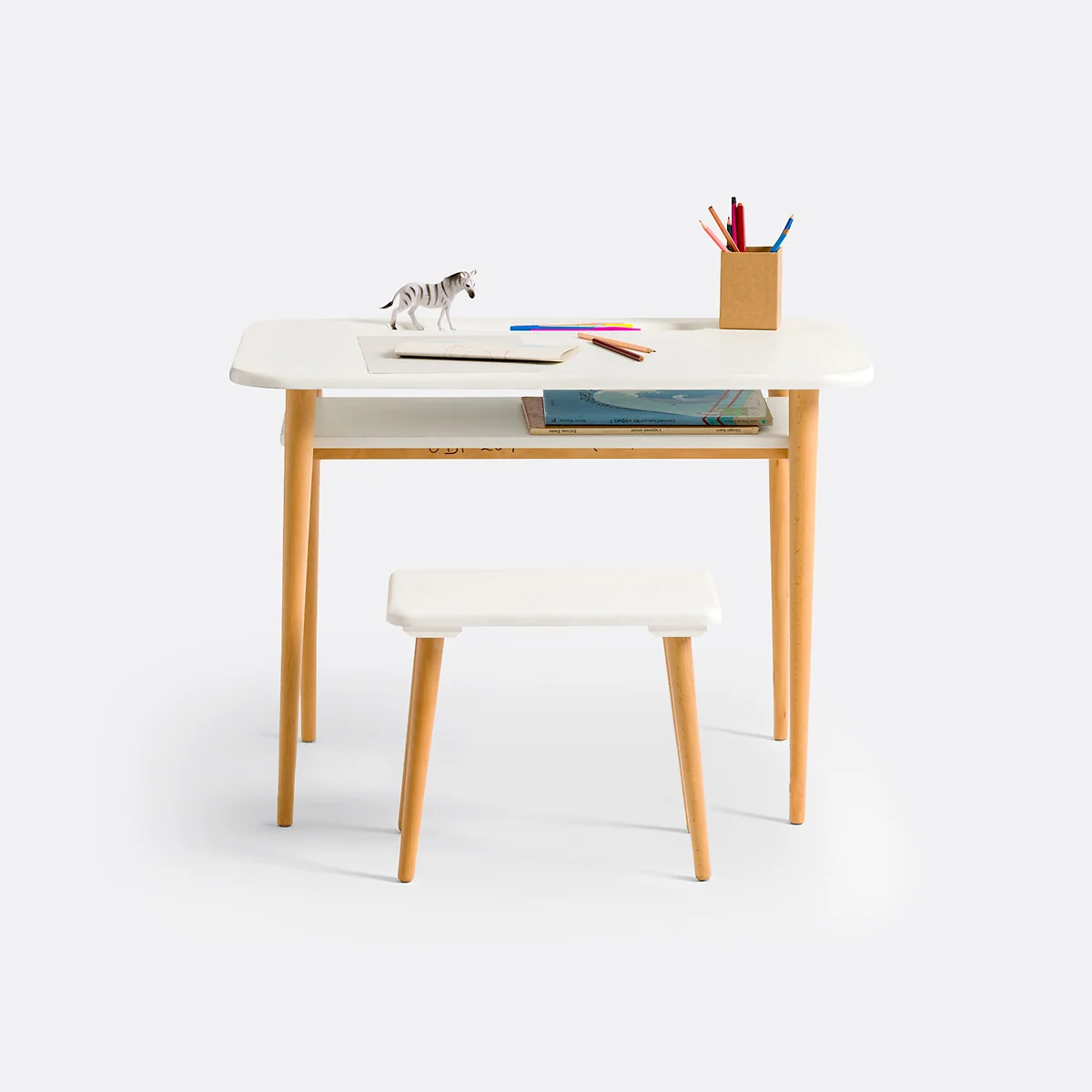 Jimi Desk + School Bench – image 2
