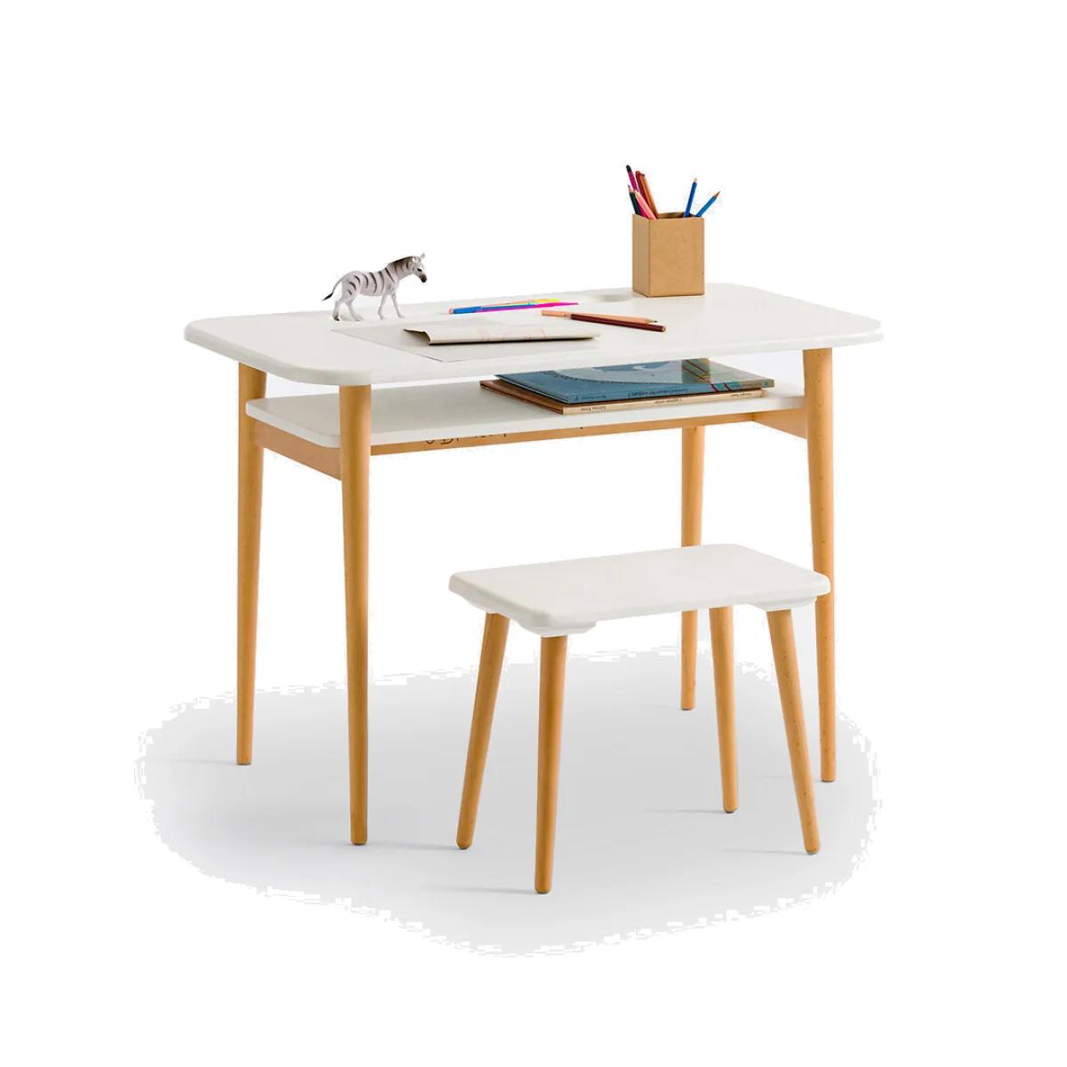 Jimi Desk + School Bench – image 1