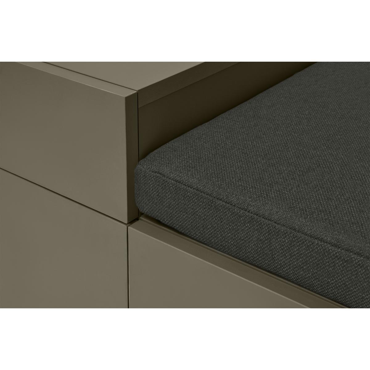 Heaton Hallway Bench, Cobalt Grey – image 7