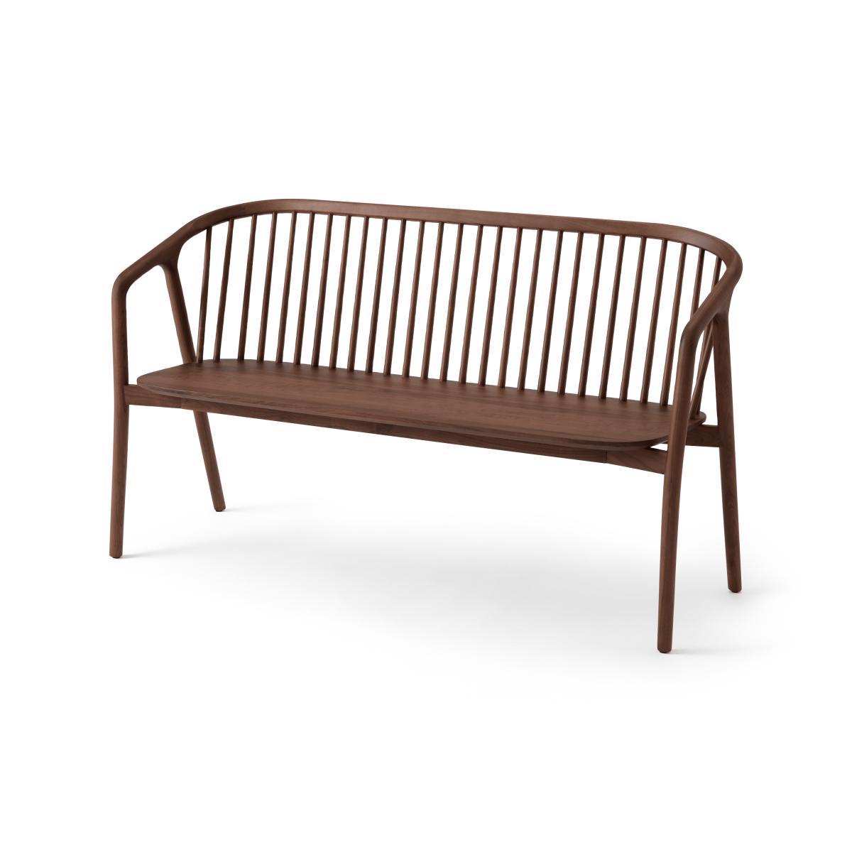Tacoma Dining Bench, Walnut – image 3