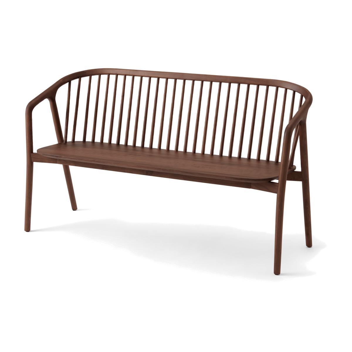Tacoma Dining Bench, Walnut – image 1