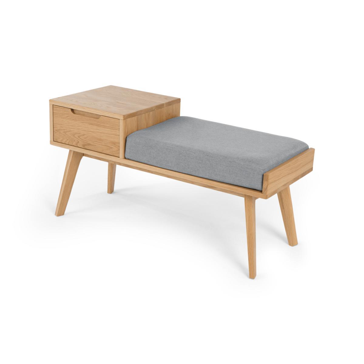 Jenson Storage Bench, Oak – image 6