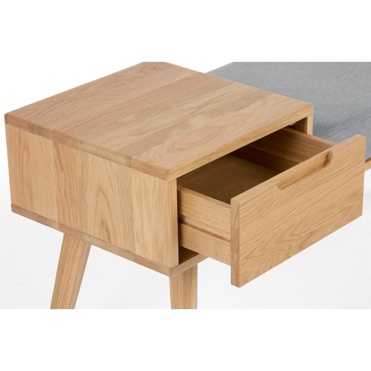 Jenson Storage Bench, Oak – image 7
