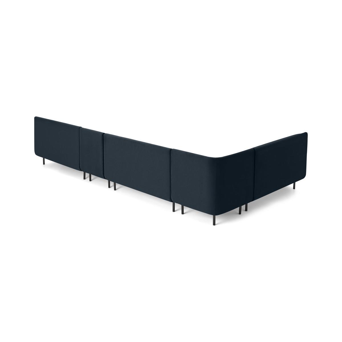 Bozzelli Dining Bench Set, Large, Moonlight Blue Velvet – image 6