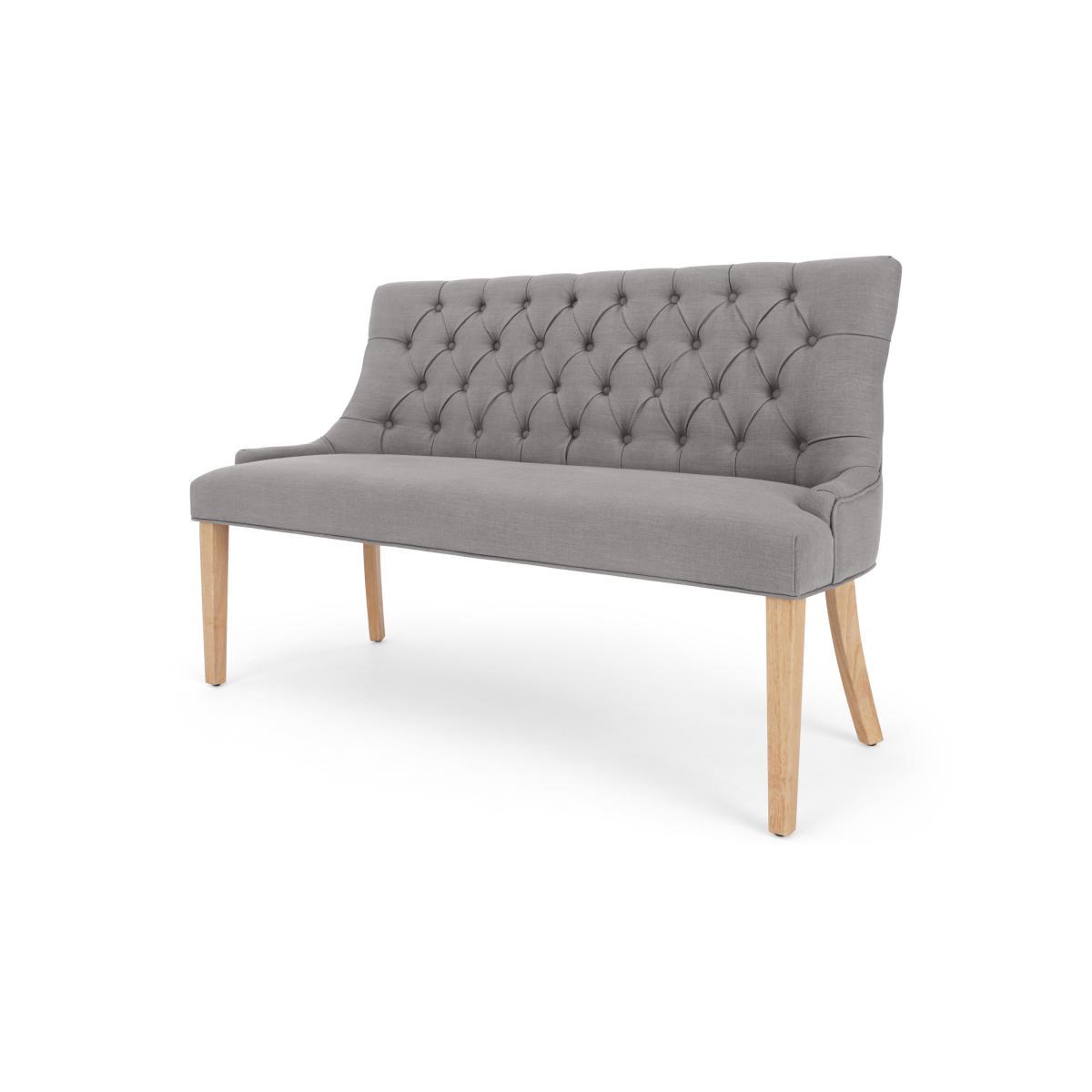 Flynn Dining Bench, Graphite Grey – image 3