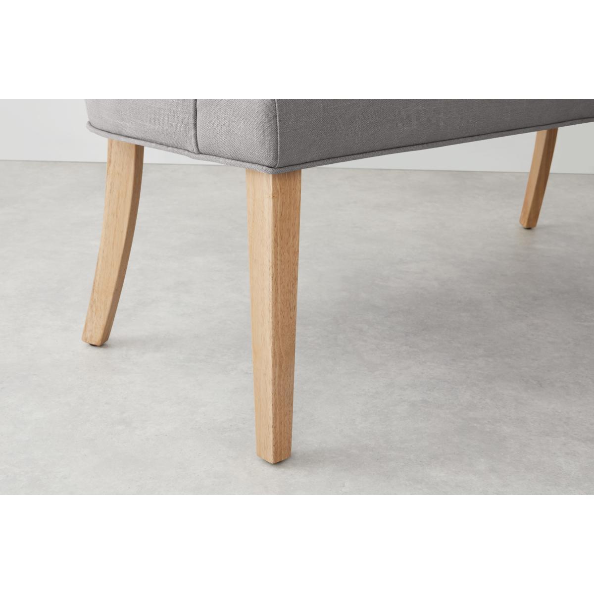 Flynn Dining Bench, Graphite Grey – image 5