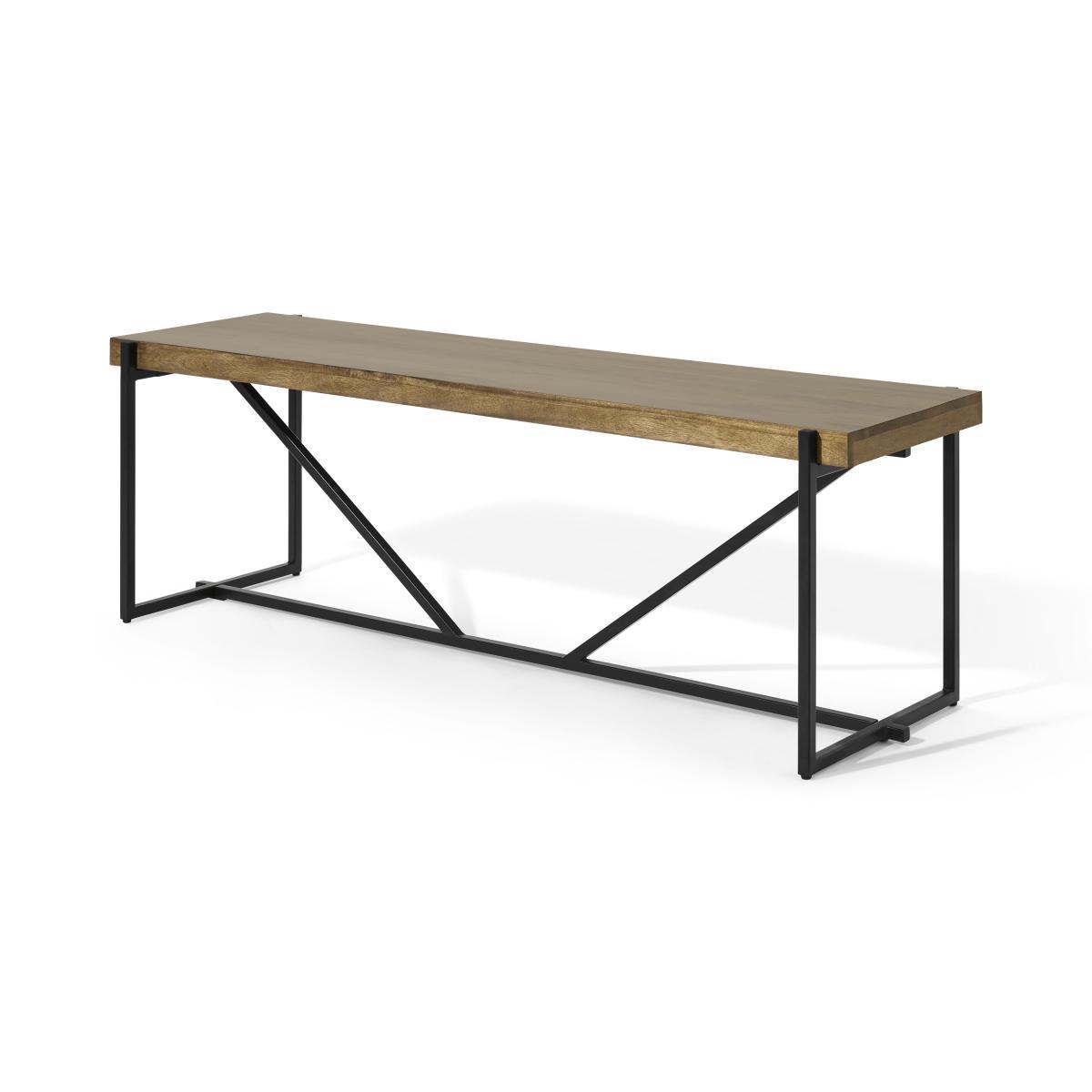 Morland Dining Bench, Mango Wood – image 3
