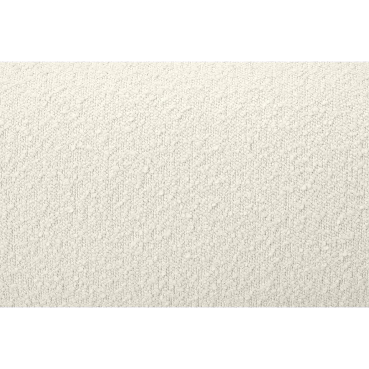 Bozzelli Narrow Dining Bench, Whitewash Boucle – image 8