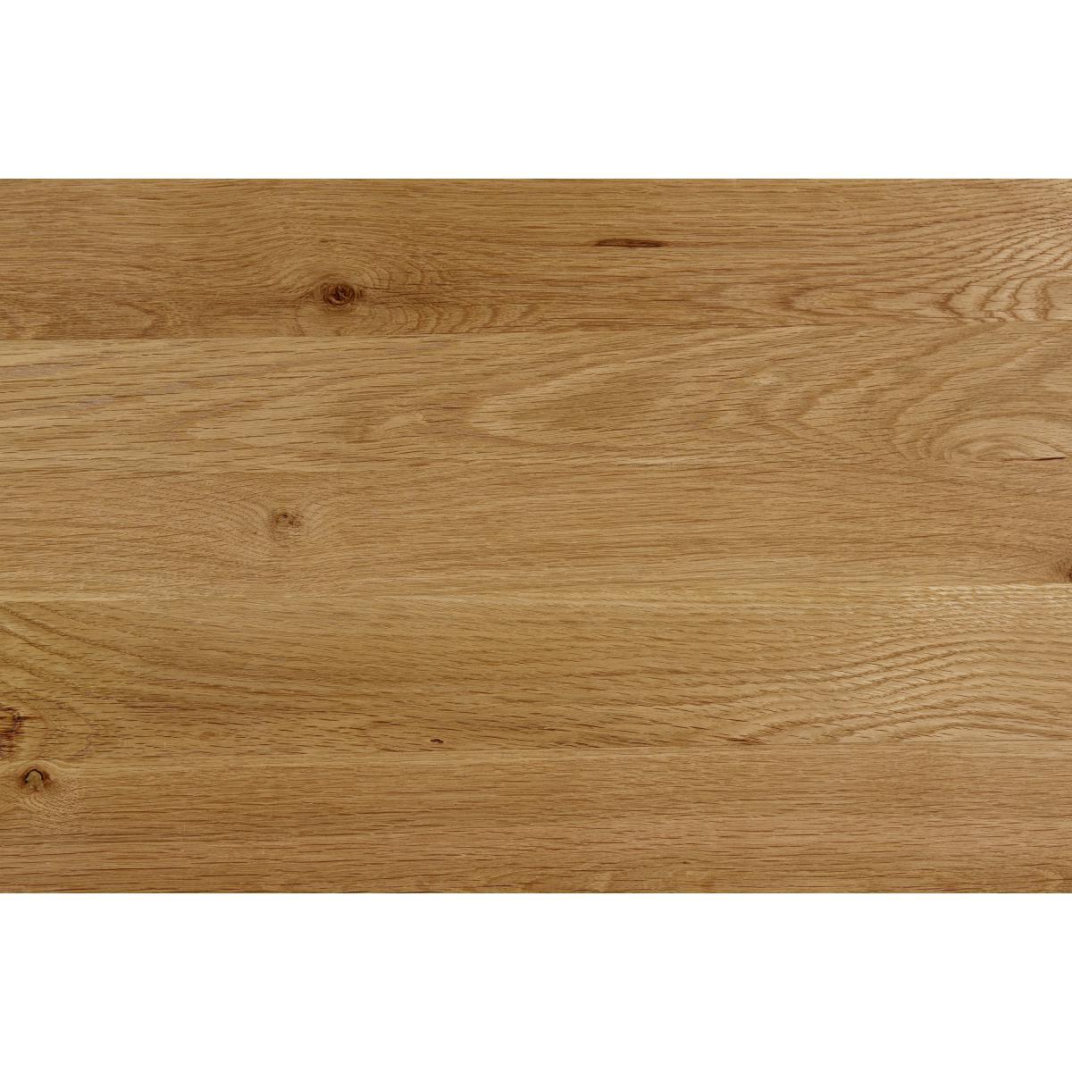 Bayron 5 Seat Dining Bench, Brushed Solid Oak – image 8