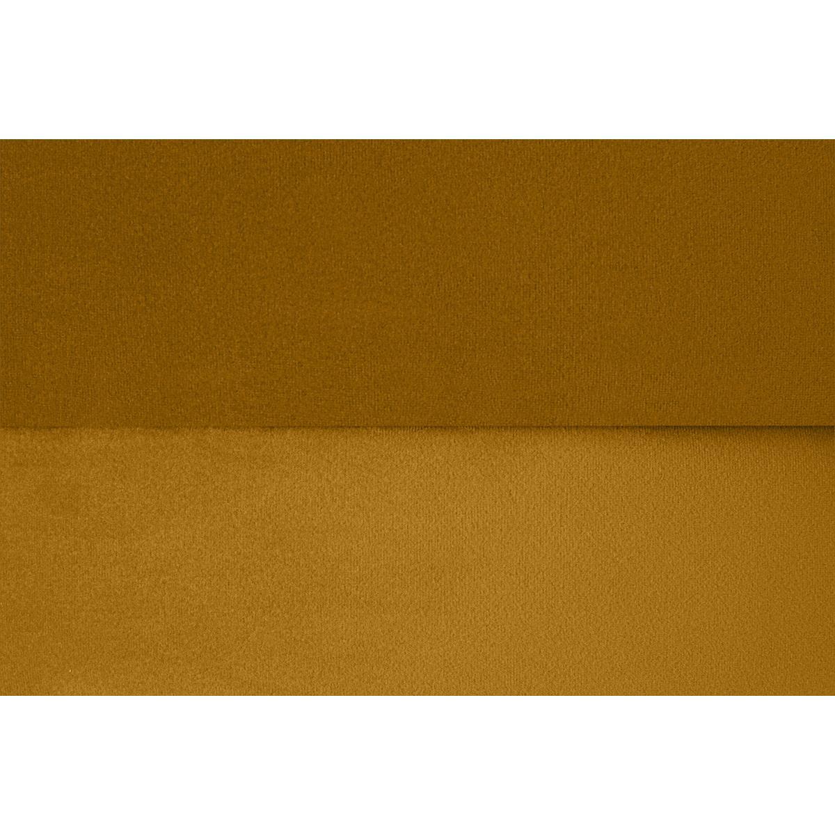 Volta Pouffe, Large, Vintage Ochre Velvet – image 7
