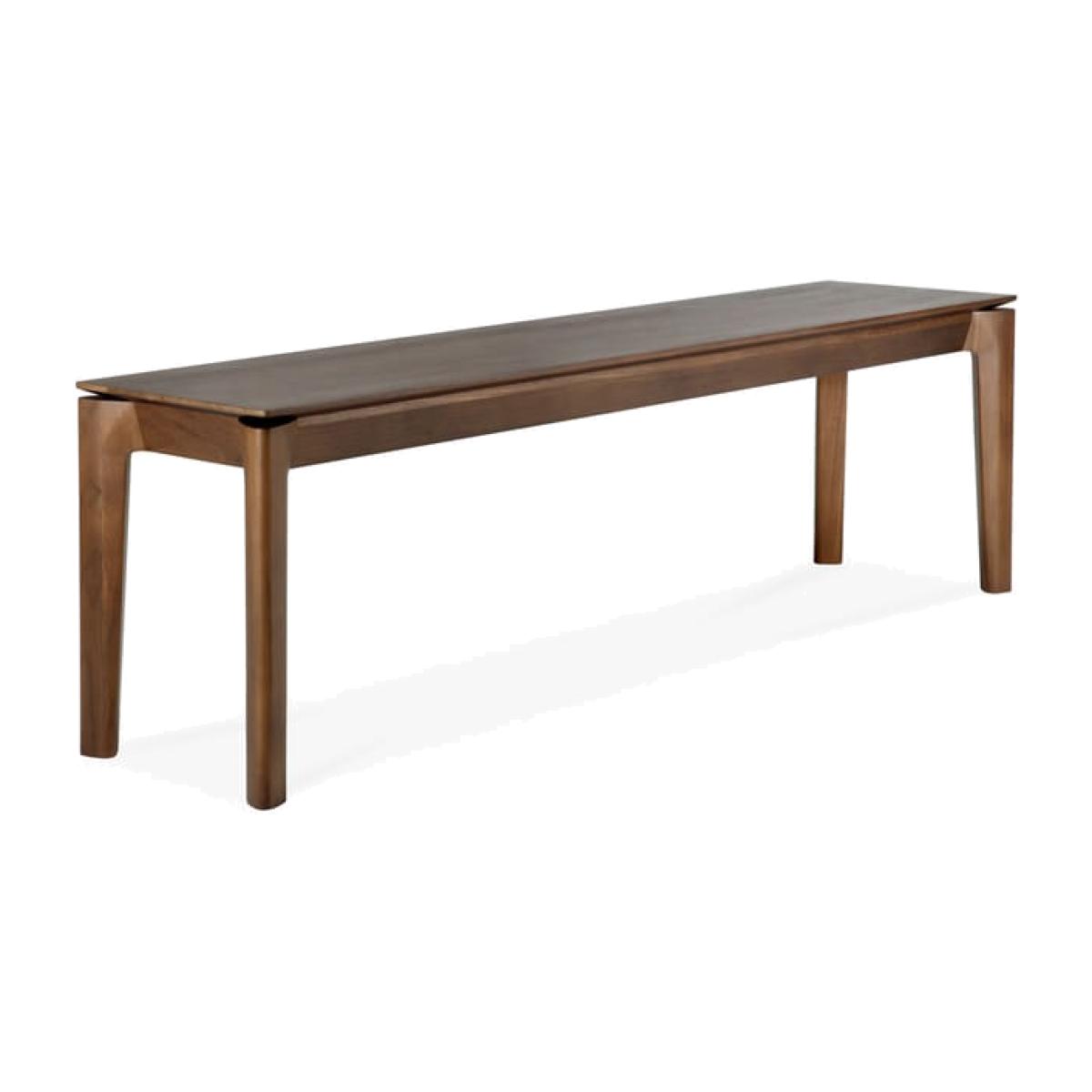Bok Bench wood brown / L 166 cm - Solid teak - Ethnicraft – image 1