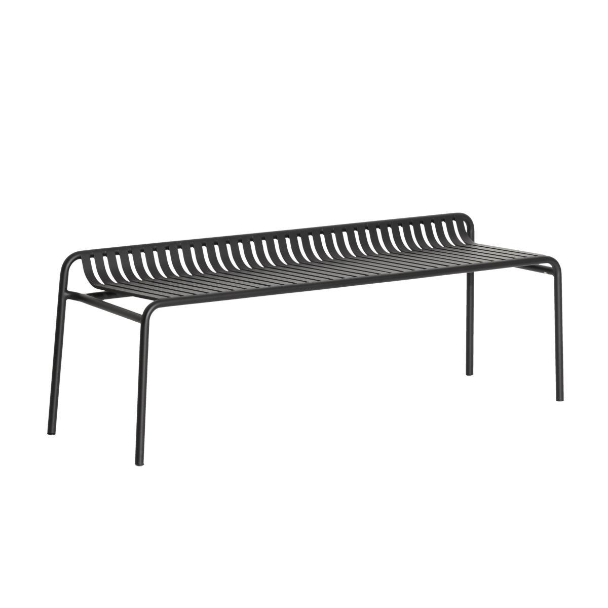 Week-End Bench - / Aluminium - L 158 cm by Petite Friture Black – image 4