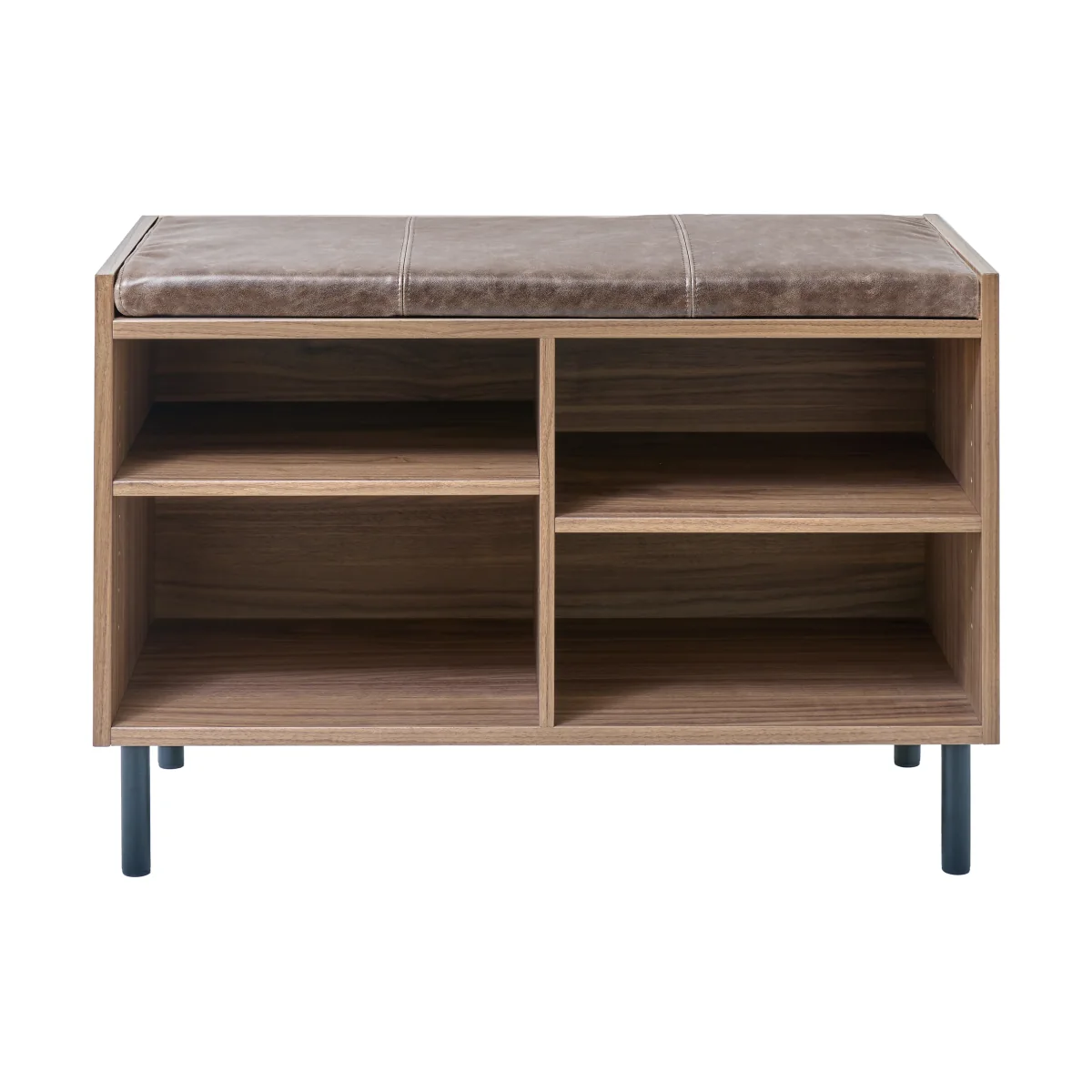Maze Gentle storage bench Walnut 78x53x35 cm – image 2