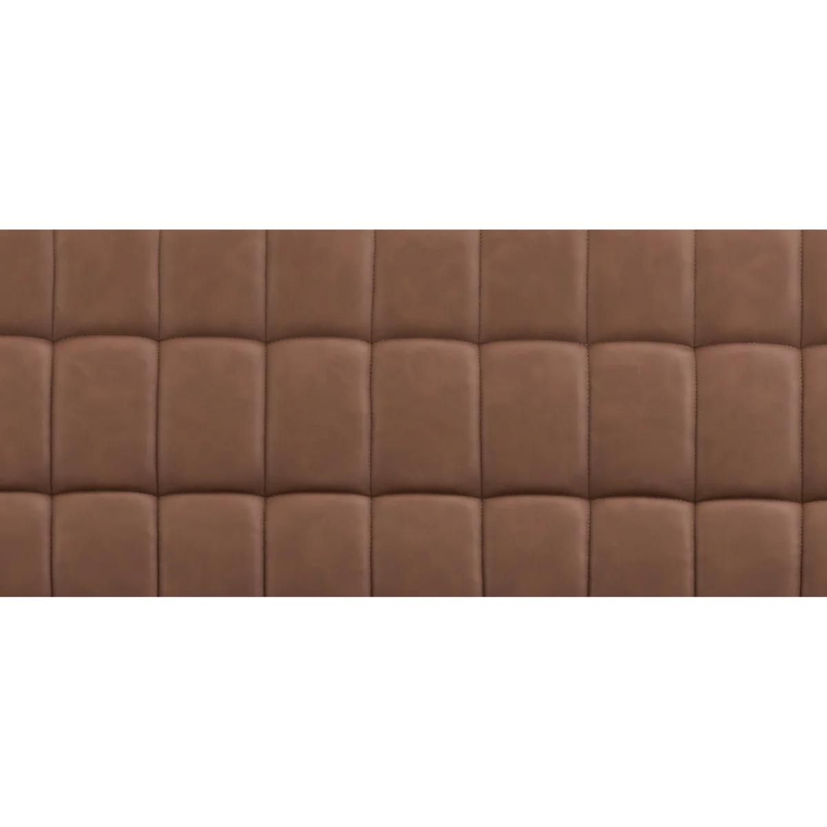 Larson Brown Faux Leather Bench – image 9