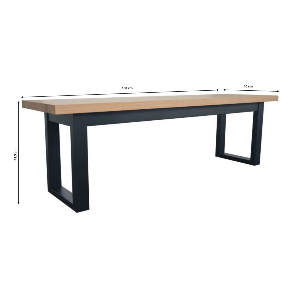 Shelton - Oak Bench - 150cm – image 6