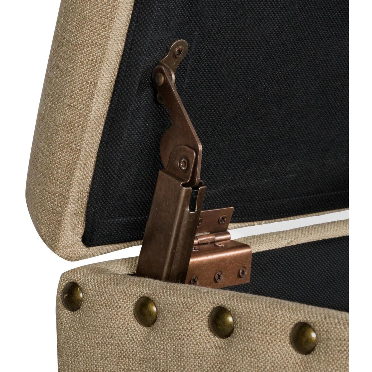 Chelsea Storage Ottoman Bench - Tan – image 5