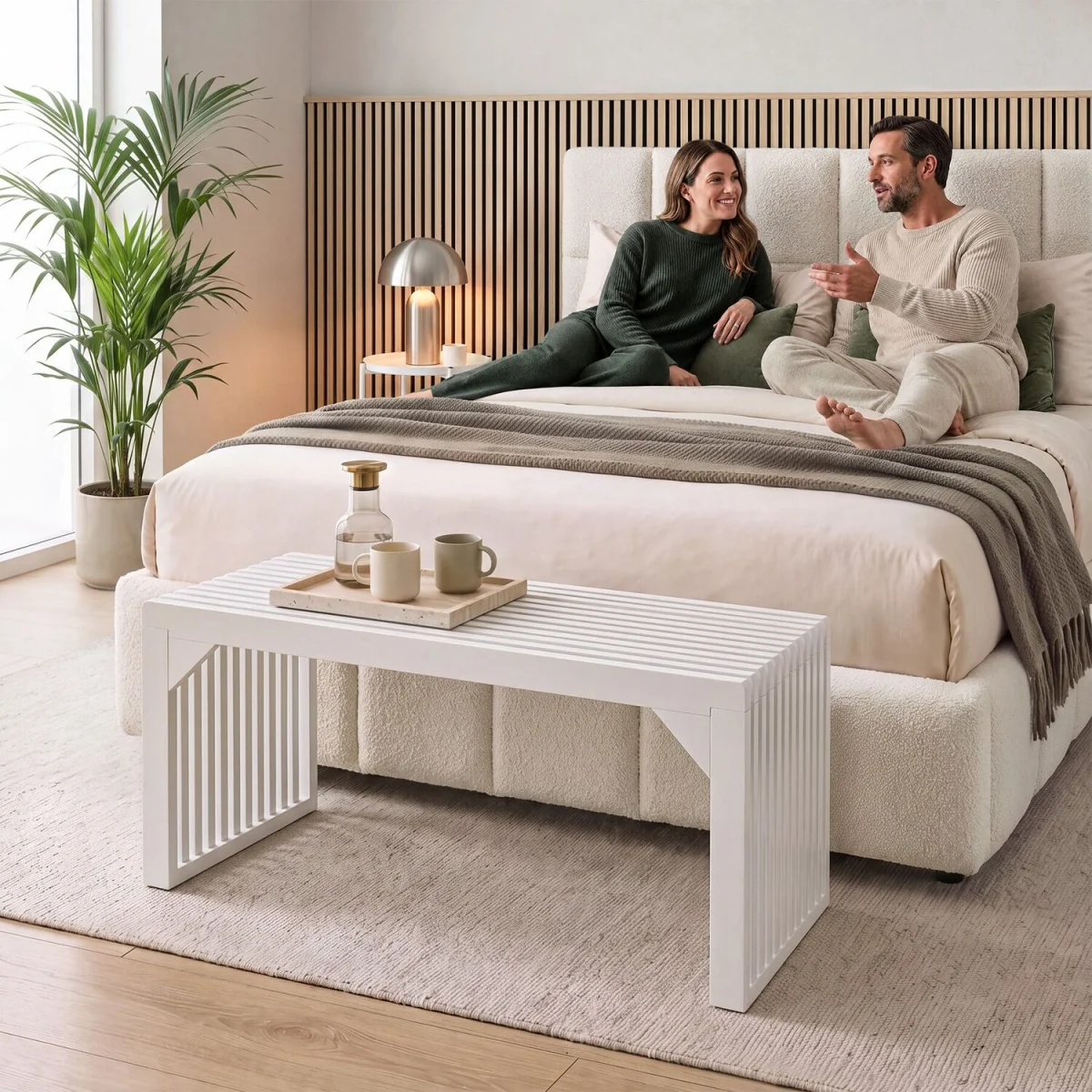 Bench Ribb - Black / 104cm - white / 104cm – image 13