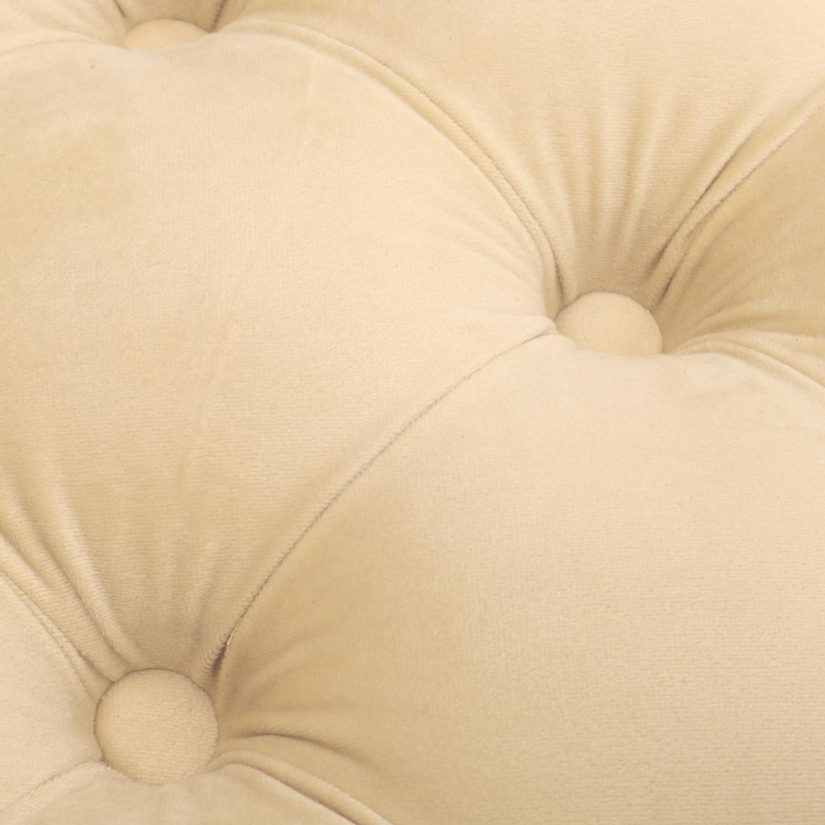 Velvet Bench Seat - Beige – image 7