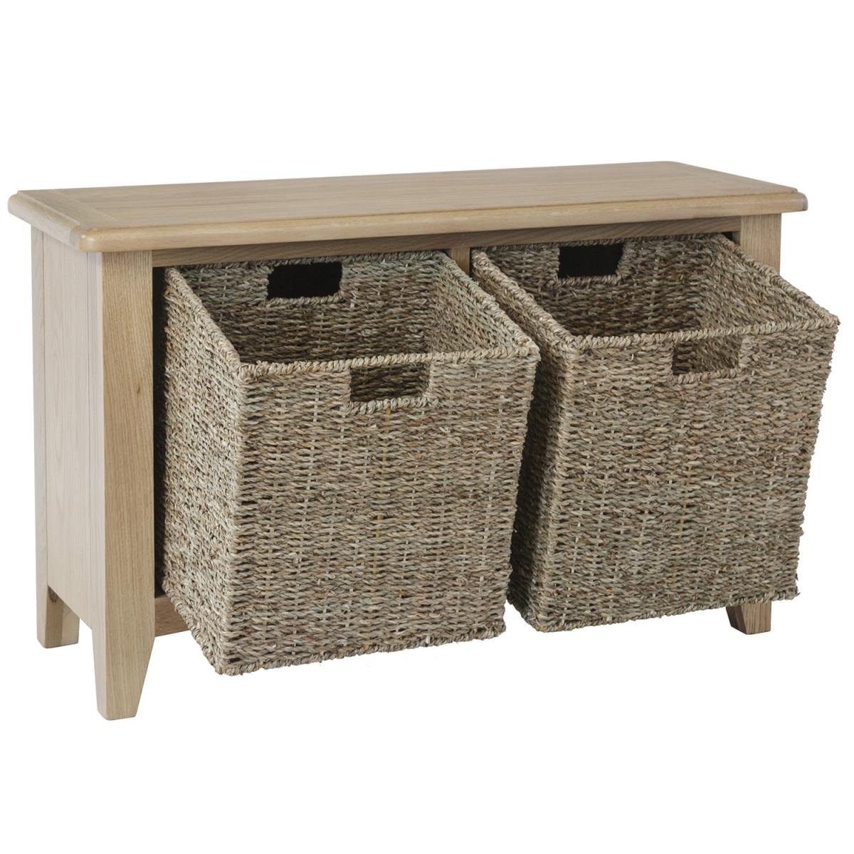 Ashford Hall Bench - Light Oak – image 4