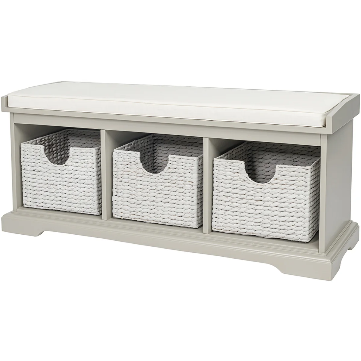 Charnwood Hallway Bench - Grey – image 2