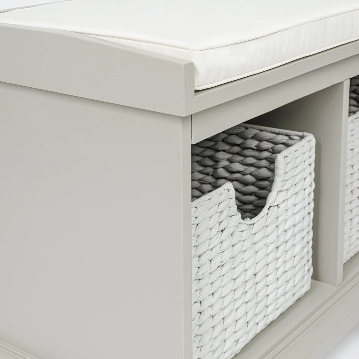 Charnwood Hallway Bench - Grey – image 4