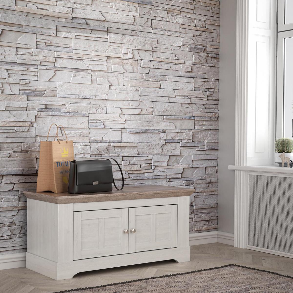 Illopa Storage Bench - Snowy Oak – image 6