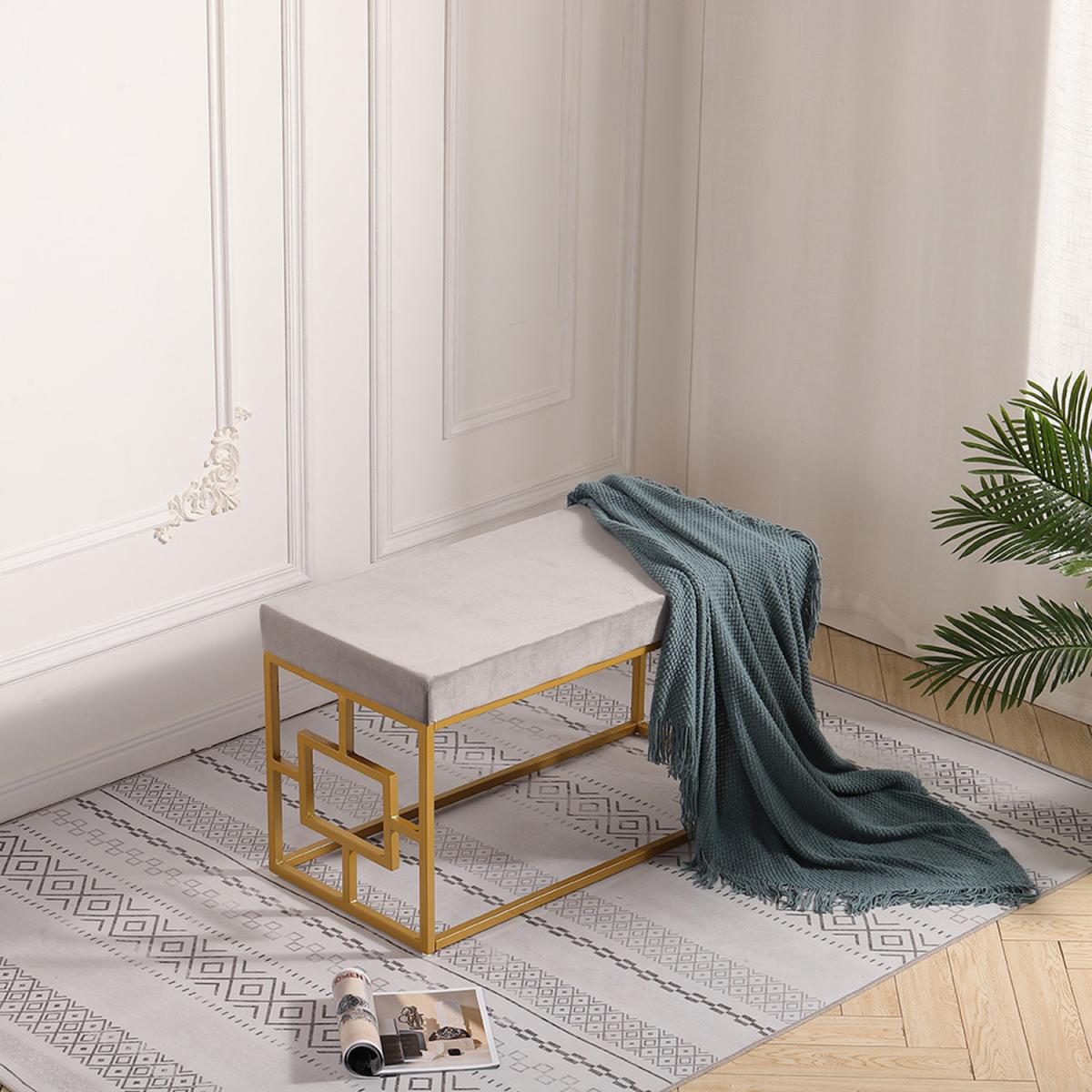 Rectangle Large Bench - Grey – image 7