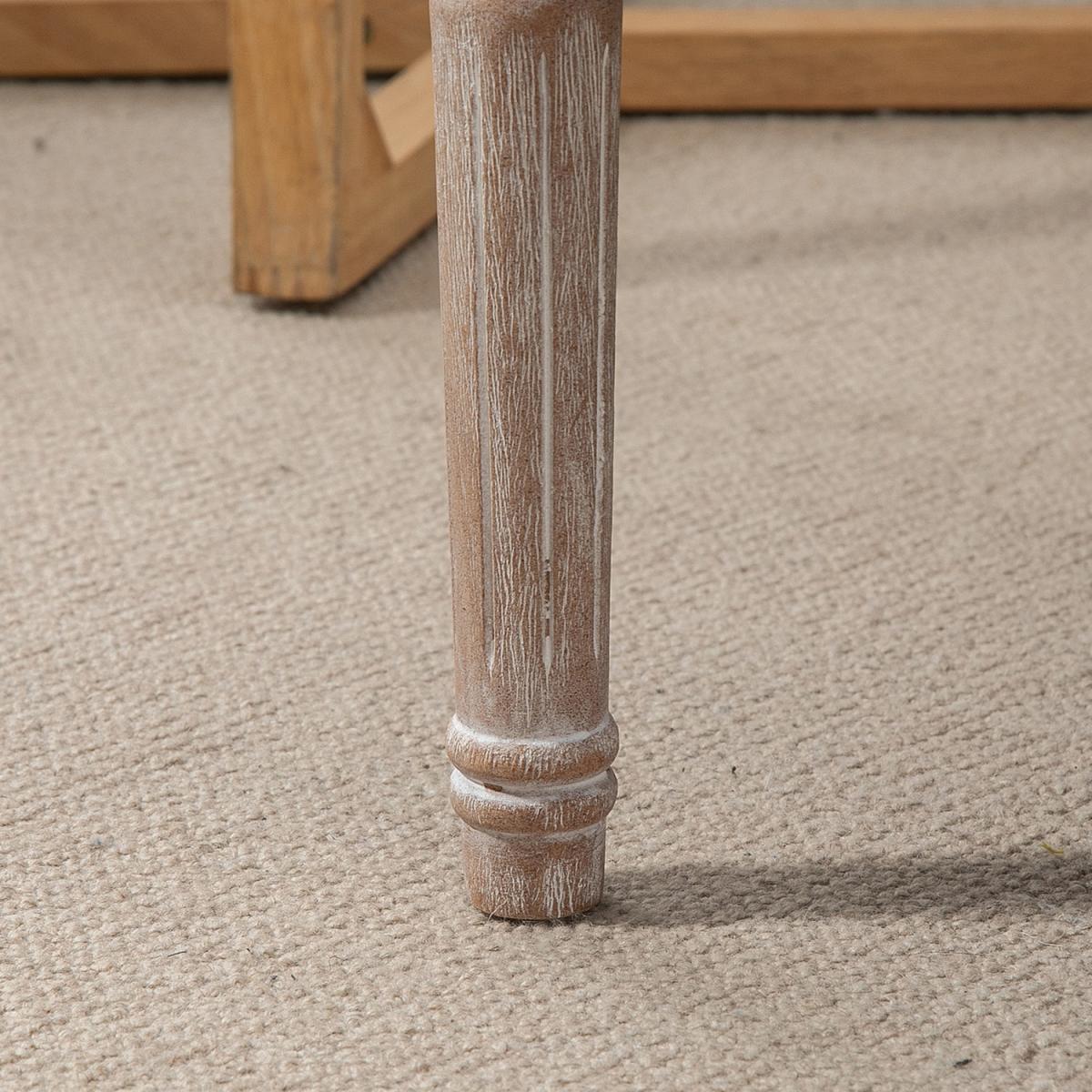 Tufted Upholstered Accent Bench - Beige – image 6