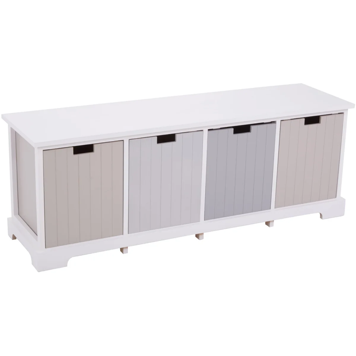 New England 4 Drawer Bench - Multicolour – image 2