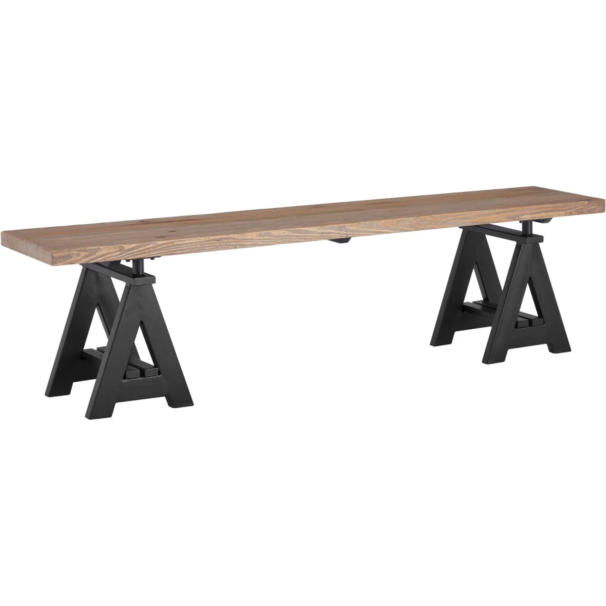 Hampstead Pine Wood Bench - Natural – image 4