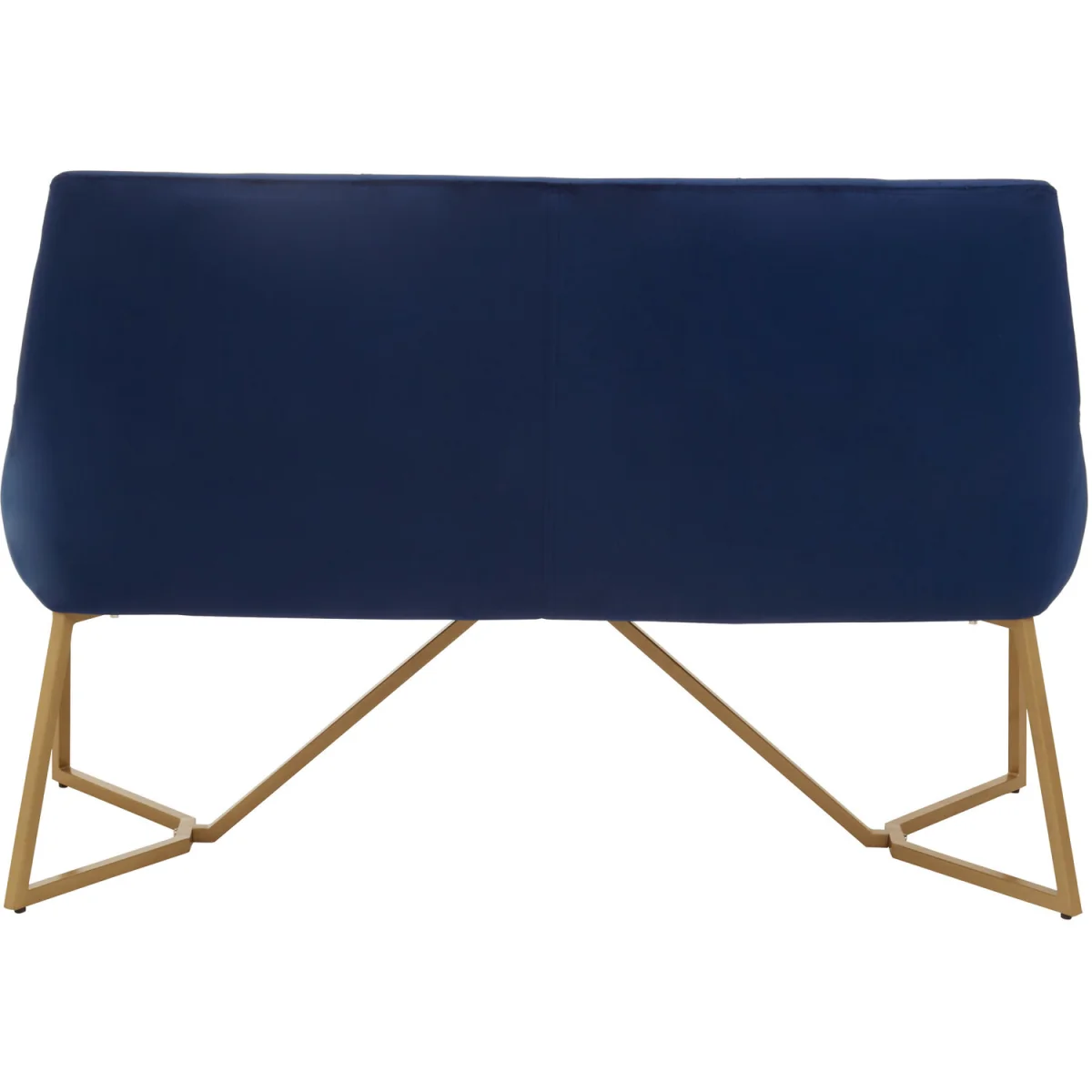 Vieste Midnight Velvet Bench - Blue – image 2