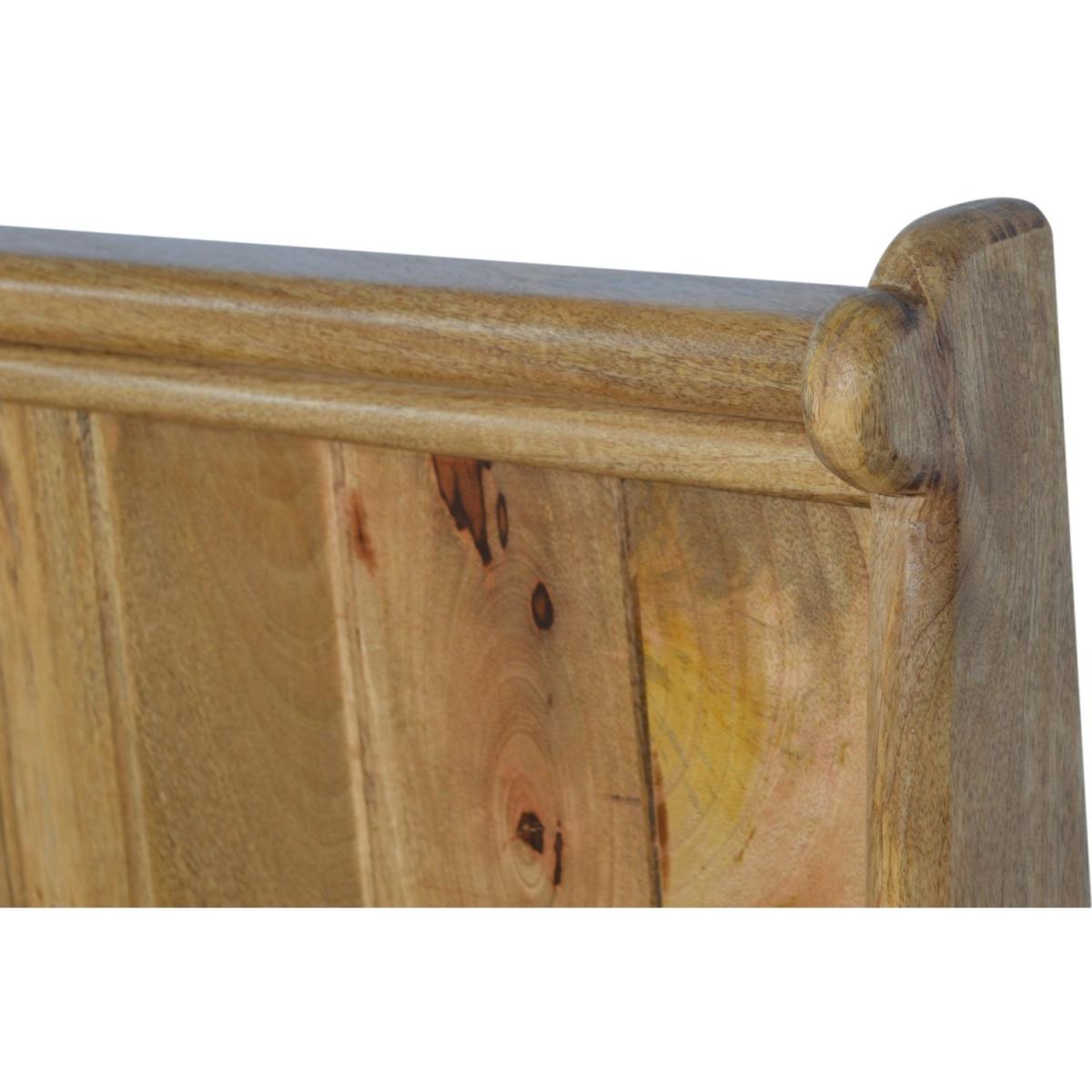 Granary Royale Monk Mango Wood Bench - Brown – image 8