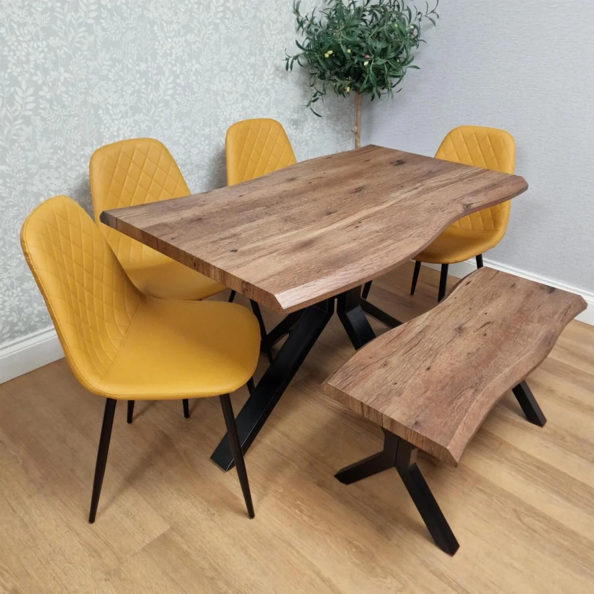 Texas 140 + 4 Mustard Gem + 1 Bench - Grey – image 1