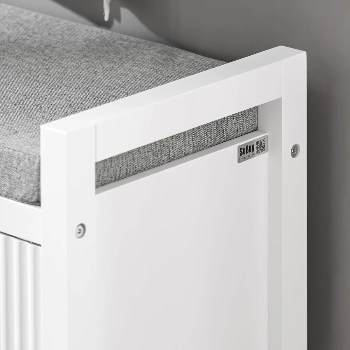 Benon Storage Bench - White – image 3