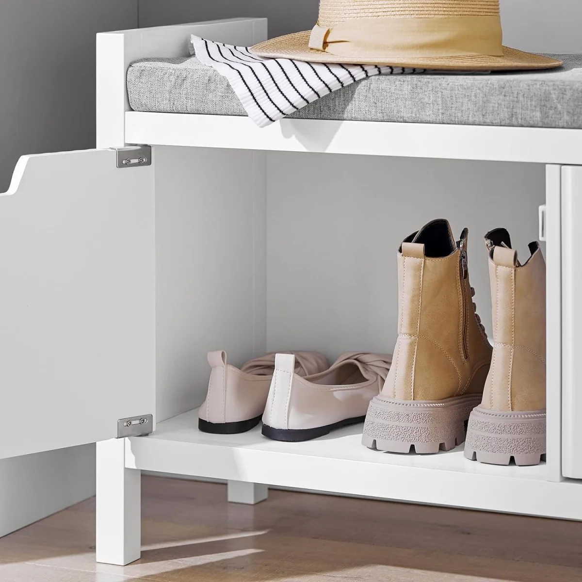 Benon Storage Bench - White – image 8