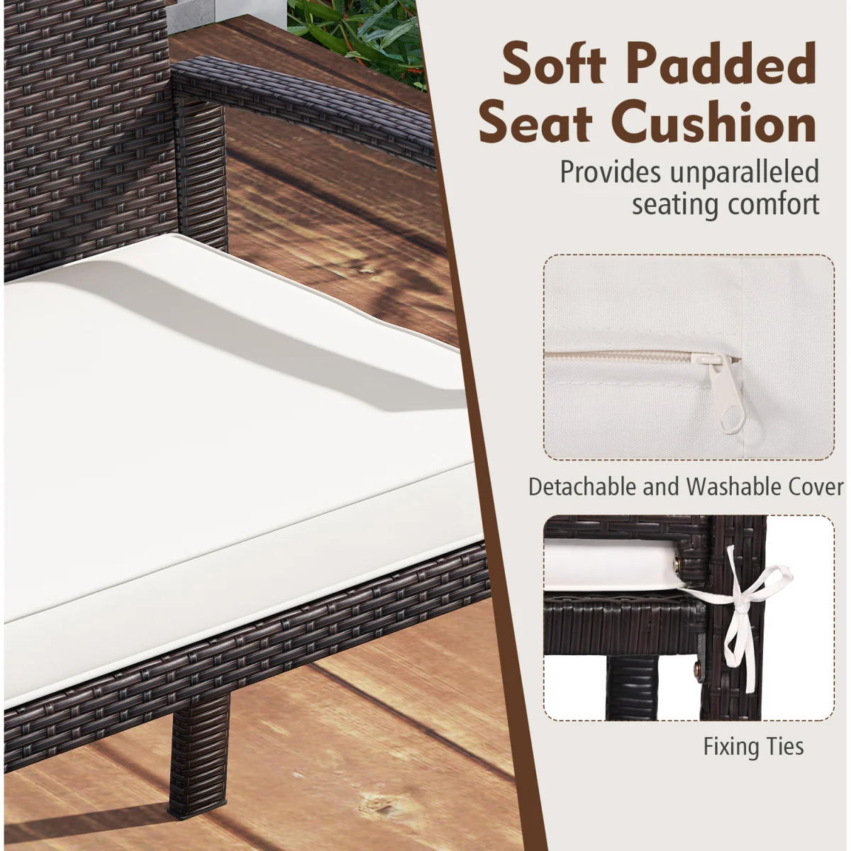 2-Seat Patio Bench – image 6