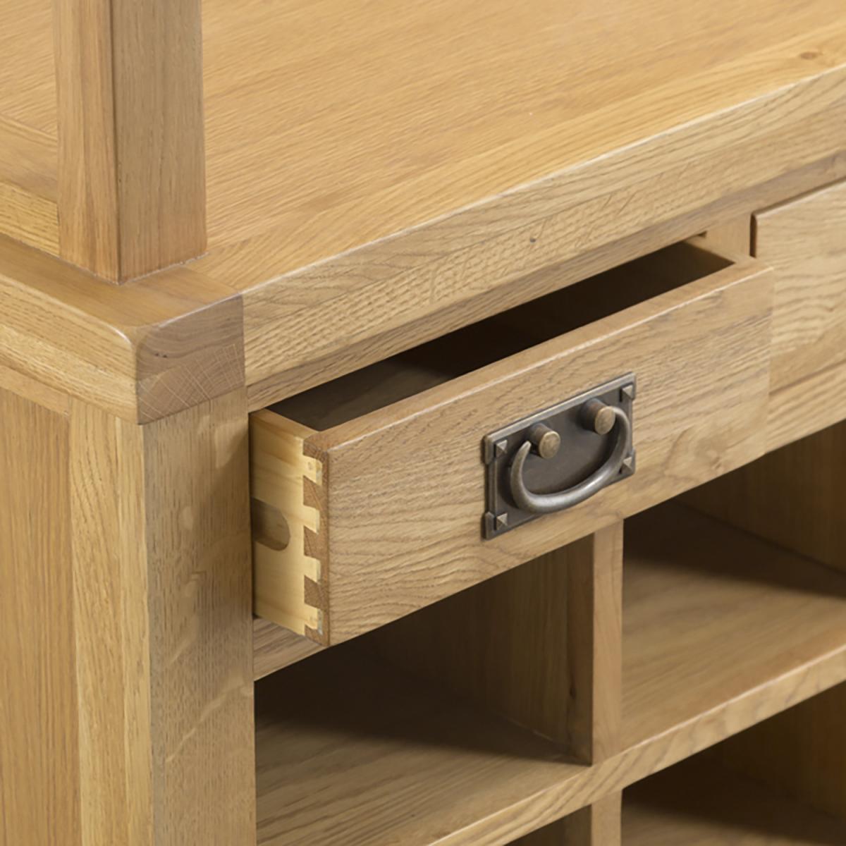 Bisbrooke Country Monks Bench - Medium Oak – image 5