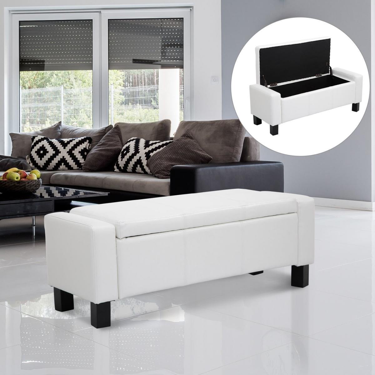 Modern Storage Bench Ottoman - Brown – image 23